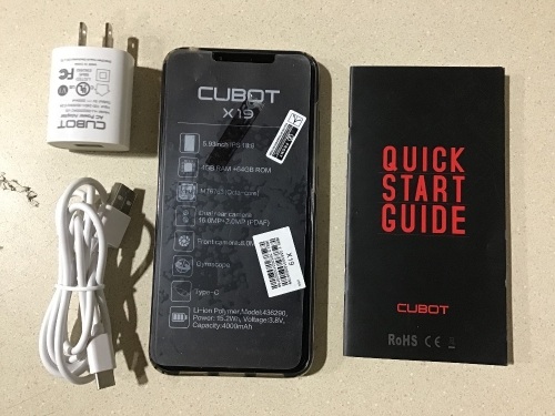 Cubot X19 64GB Dual SIM Android 8.1 Oreo Smart Phone - Lot 422