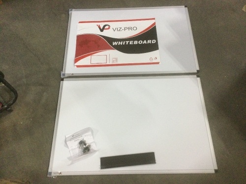 White Boards, 36x24in, Set of 2 - Lot 690