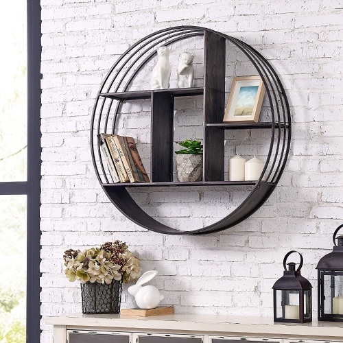 Brody Industrial Circular Shelf - Lot 382