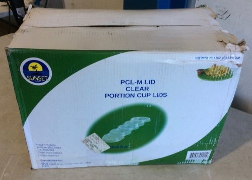 Clear Portion Cup Lids - Lot 433