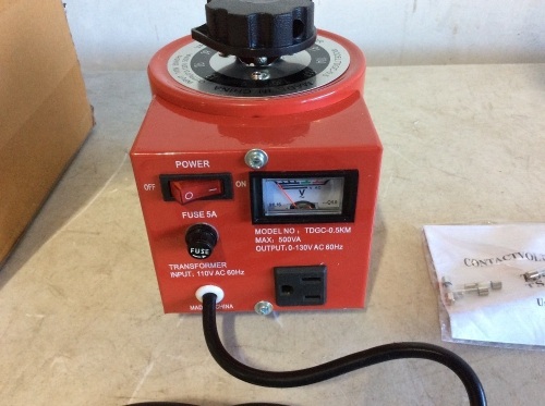 Adjustable Voltage Regulator - Lot 867