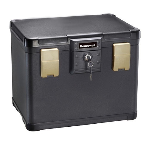 Honeywell 1106 Molded Fire/Water File Chest, .6 Cu Ft - Lot 385