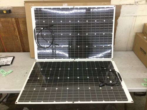 Flexible Solar Panels, 2pc - Lot 220