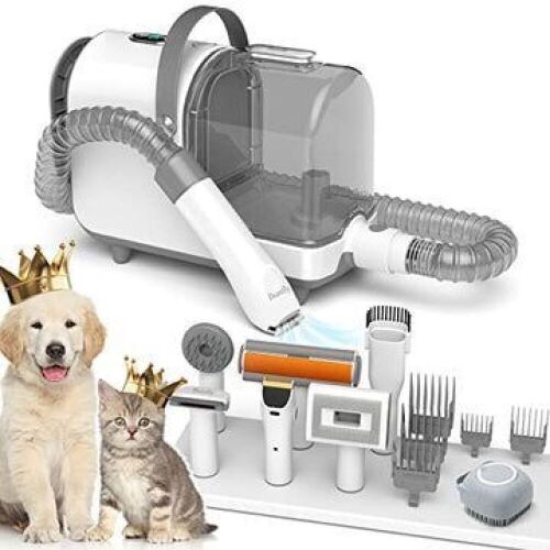 Bunfly Pet Clipper Grooming Kit and Vacuum - Lot 229