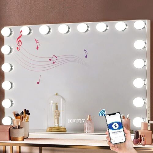 FENCHILIN Hollywood Vanity Mirror, 18 Lights - Lot 233