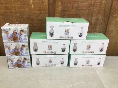 Lot of (8) Wifi Cameras  - Lot 506