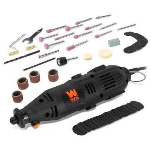 WEN 23101 1-Amp Variable Speed Rotary Tool with 100+ Accessories - Lot 513
