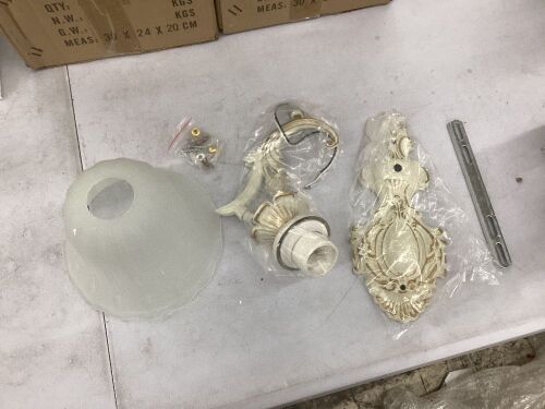 Lot of (3) Sconce Lights - Lot 663