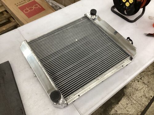 Aluminum Radiator, Unknown Fit  - Lot 671