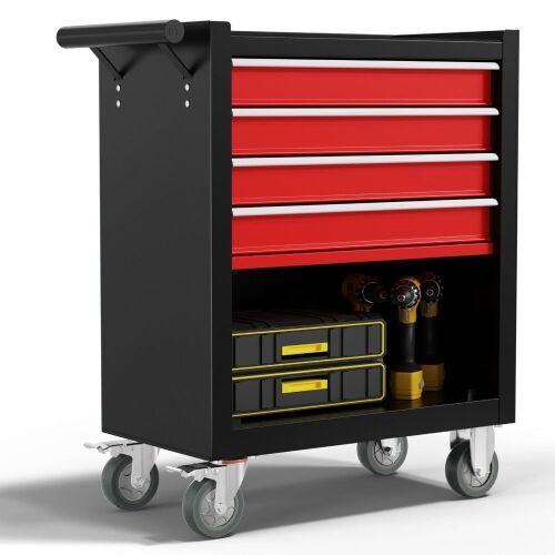 Odaof Rolling Tool Box with 4 Drawers - Lot 80