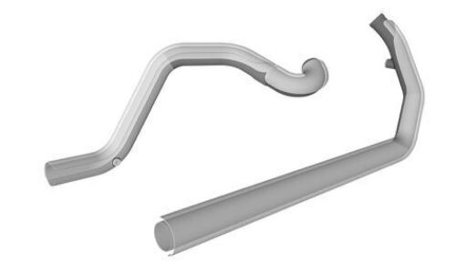 Headers for True Dual Exhaust for Harley 1995-2016 Touring, Street Glide, Road King, Electra Glide - Lot 597