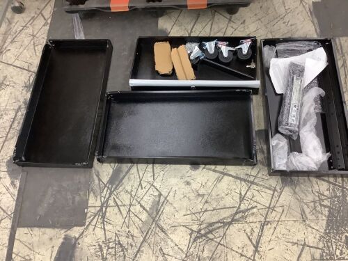 Rolling Tool Cart - Dented/Damaged, Will Need Repair  - Lot 730