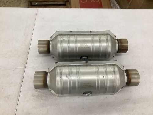 Lot of (2) Catalytic Converters w/ Heat Shield - Lot 612