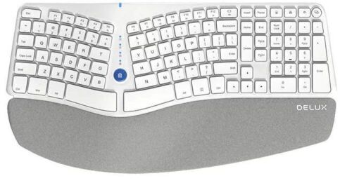 Delux GM901D Wireless Ergonomic Keyboard  - Lot 744