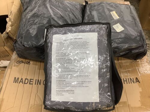 Lot of (3) Weighted Blankets 15lb, 60" x 80"  - Lot 305
