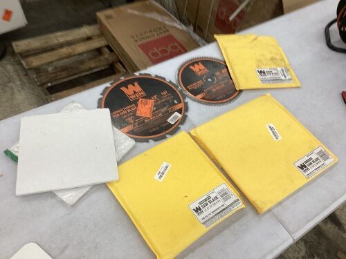 Lot of (7) Saw Blades - Lot 558