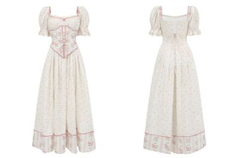 LaceMade Rose Garden Corset Dress, Medium - Lot 486