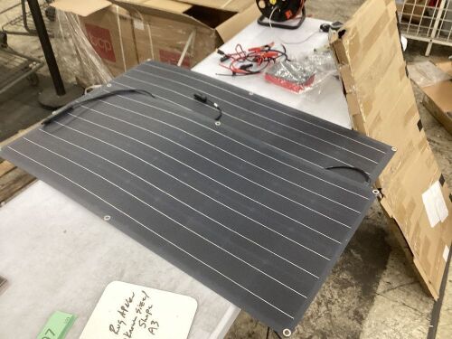 Flexible Solar Panels, Set of 2  - Lot 487