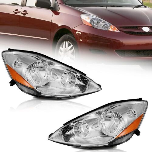 Headlights Assembly for 2006-2010 Toyota Sienna - Lot 527