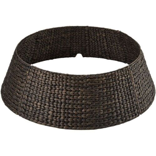Woven Hyacinth Christmas Holiday Tree Collar - 42in  - Lot 626