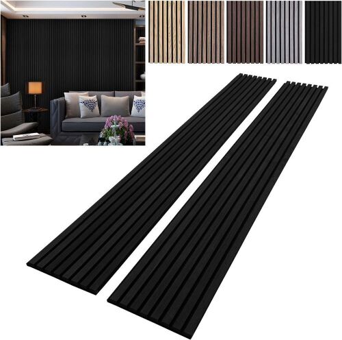 YLL YLL Wood Wall Panels, Black Oak, 2 pc - Lot 436
