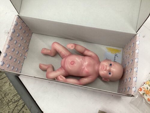 Silicone Baby Doll  - Lot 344