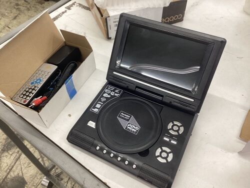 Portable DVD Player with LCD Screen  - Lot 374