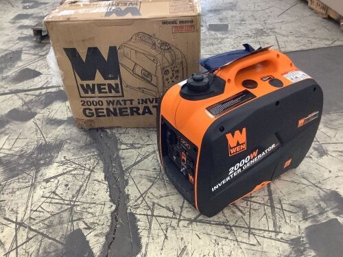 WEN 56200i 2000 Watt Inverter Generator, CARB Compliant - Missing Back Cover - Lot 40