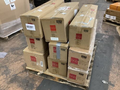 Lot of (9) Artificial Christmas Trees - Open Box, Uninspected - Lot 135