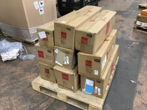 Lot of (9) Artificial Christmas Trees - Open Box, Uninspected - Lot 136