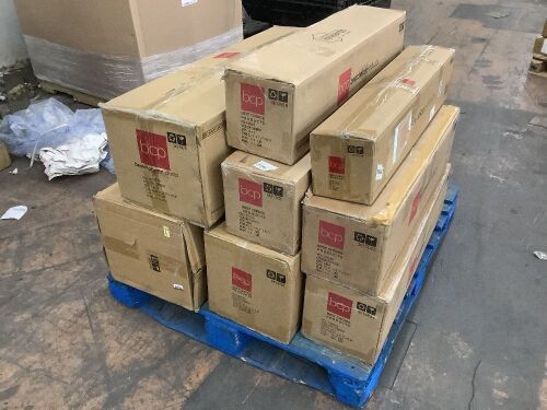 Lot of (8) Artificial Christmas Trees - Open Box, Uninspected - Lot 299