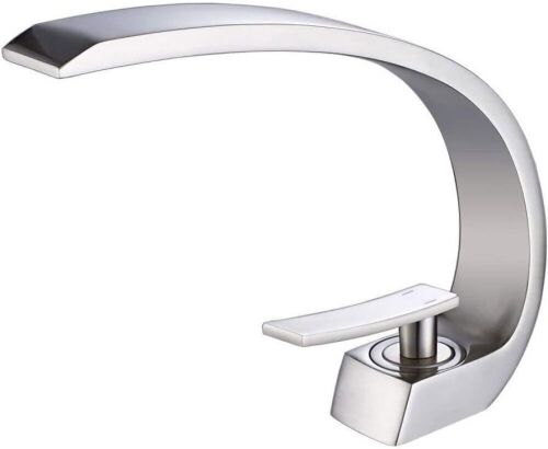 Wovier Brushed Nickel Bathroom Sink Faucet - Lot 368