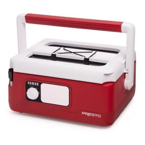 Presto Nomad 6 qt Red Plastic Traveling Slow Cooker - Lot 104