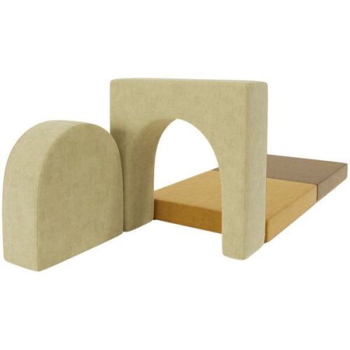 U-shaped Kids Crawling Sofa Play Couch Set - Lot 448