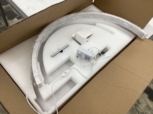 Half Moon Nail Desk Lamp  - Lot 449