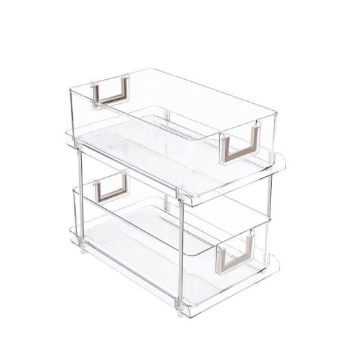 2 Tier Pull Out Cabinet Organizer  - Lot 174