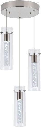 Bestwest Modern Pendant Light with Remote Dimmable Three Color - Lot 272