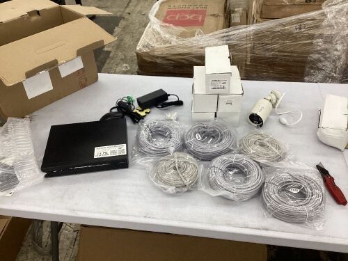 Security System with Six Cameras & NVR - Lot 350