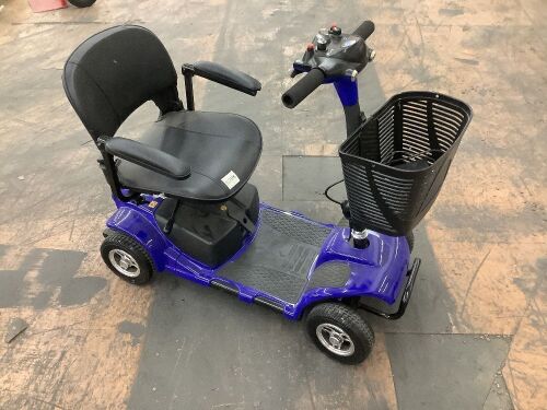 4 Wheel Electric Mobility Scooter - Needs Pin for Seat  - Lot 28