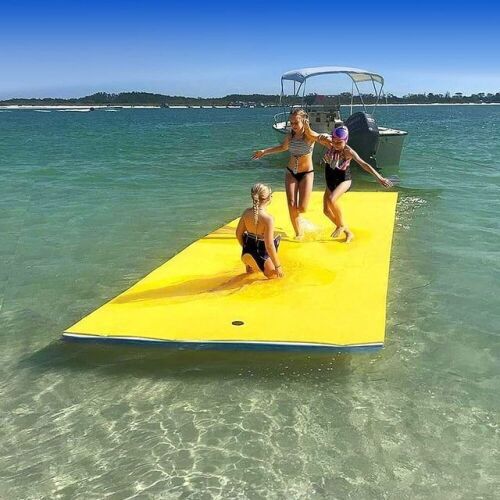 Odaof 9' x 6' 3-Layer Foam Water Floating Pad  - Lot 26