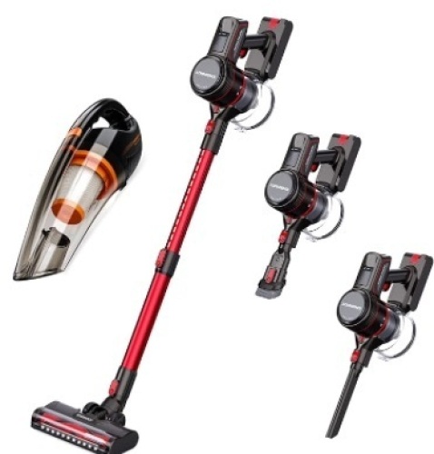 ENGINDOT Cordless Vacuum Cleaner Kit with 8Kpa Car Vacuum Cleaner and 23Kpa 250W Brushless Stick Vacuum for Home and Car Cleaning - Lot 394