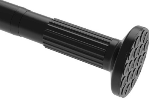 Tension Curtain Rod, 51-165 Inch,Spring Shower Closet for Windows or Shower,Easy to Install, No Drilling, Rust, Bathroom, Rod Diameter 1.26 Inches, Black,Umimile - Lot 402