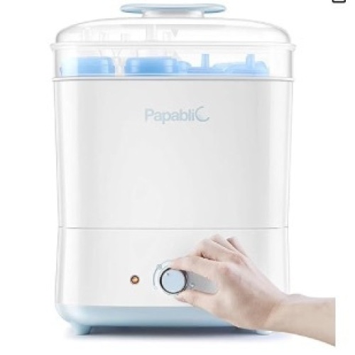 Papablic Baby Bottle Electric Steam Sterilizer and Dryer - Lot 411