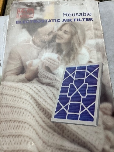 16x25x1" Reuseable Electrostatic Air Filter - Lot 440
