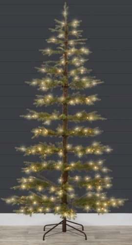Pre-Lit Sparse Christmas Tree w/ 2-in-1 LED Lights, Cordless Connection 6ft. - Lot 187