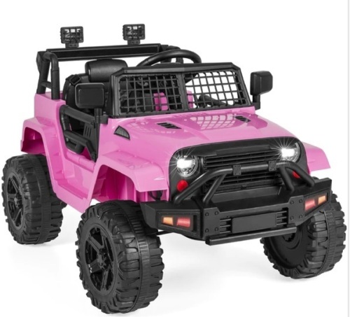 12V Kids Ride-On Truck Car w/ Parent Remote Control, Spring Suspension - Lot 199