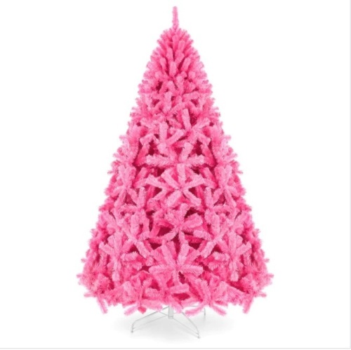 4 1/2' Pink Artificial Fir Christmas Tree w/ Foldable Stand $71.99 - Lot 160