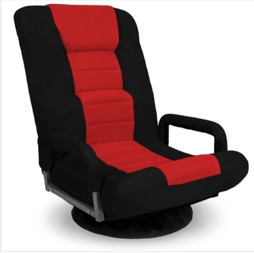 Gaming Floor Chair w/ 360-Degree Swivel, Armrest, Adjustable Backrest $149.99 - Lot 207