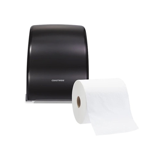 Coastwide Professional™ Manual Auto-Cut Hardwound Paper Towel Dispenser - Lot 9034