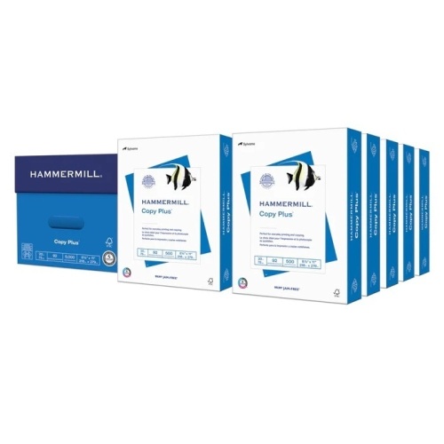 Copy Plus Printer Paper, Letter (8.5 x 11), 10 Ream (5000 Sheets) - Lot 9040